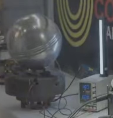 Recently viral Buga, Colombia, "alien" metal balls