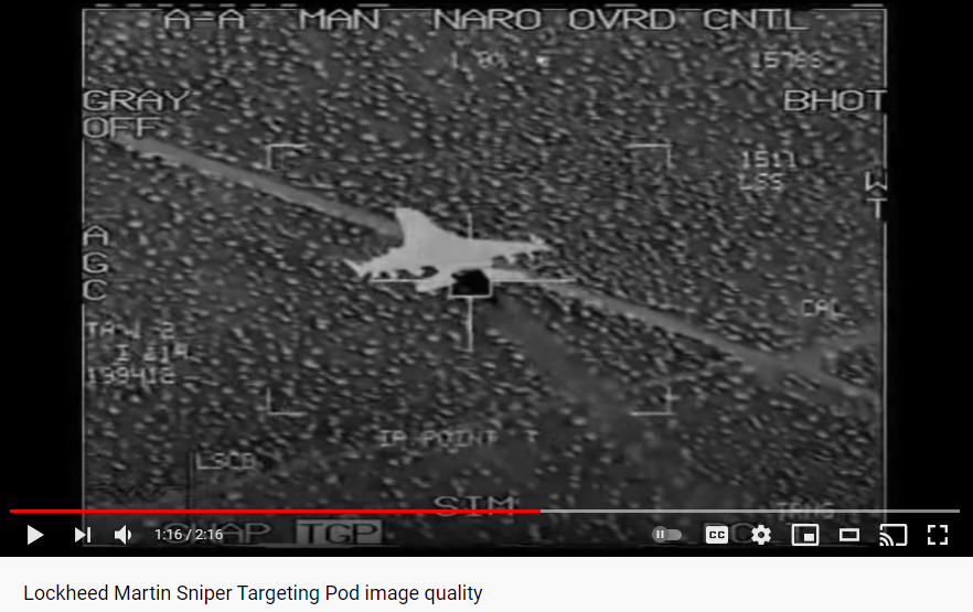 F-16 Pilot Chris Lehto's Interpretation of the GoFast footage [Focus, Parallax, Inaccurate Range]