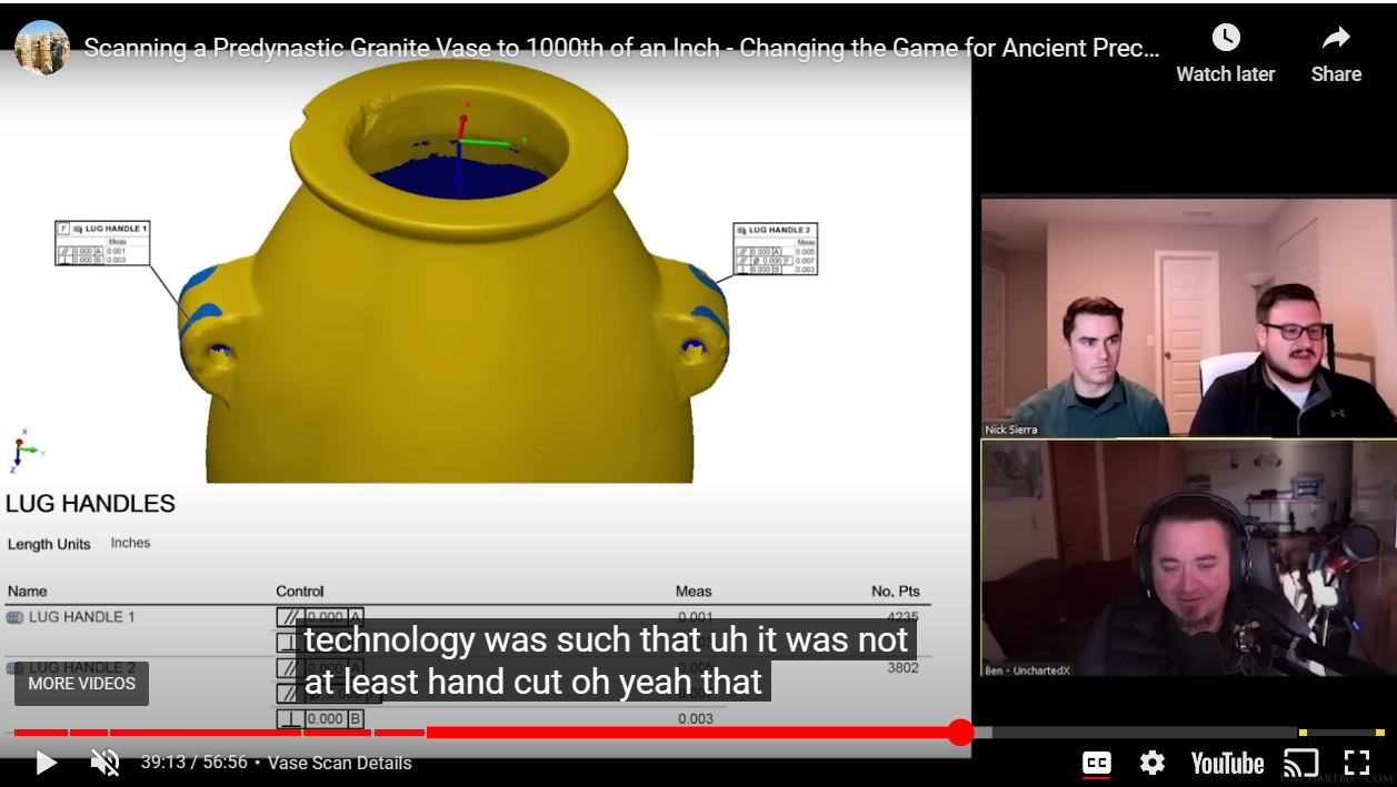 Claim: Ancient Egyptians Could Not Work Granite Without High-Tech Diamond Tools
