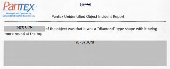 UAP incursion at Pantex Nuclear Facility (coaxial drone?)