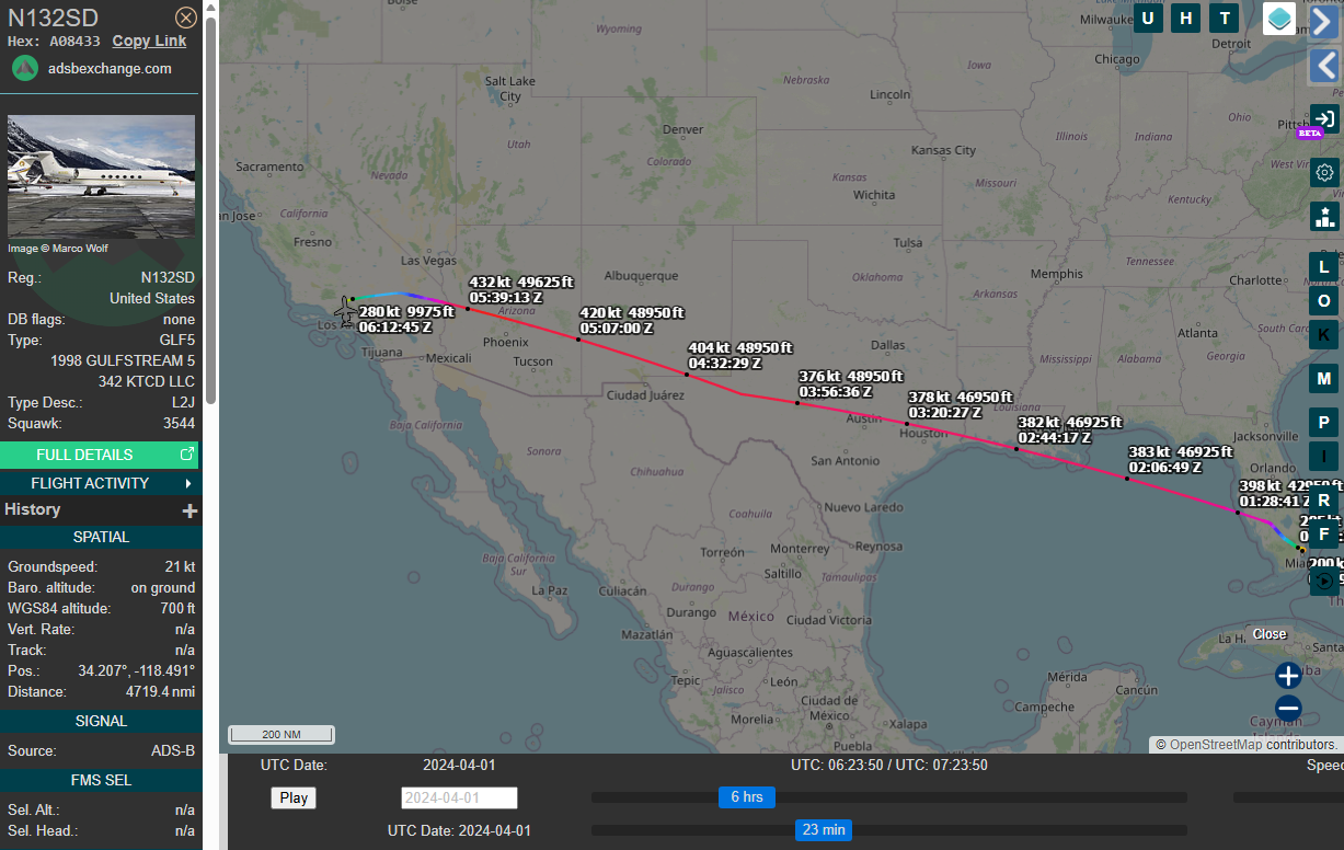 Pilot Reports orbs over California