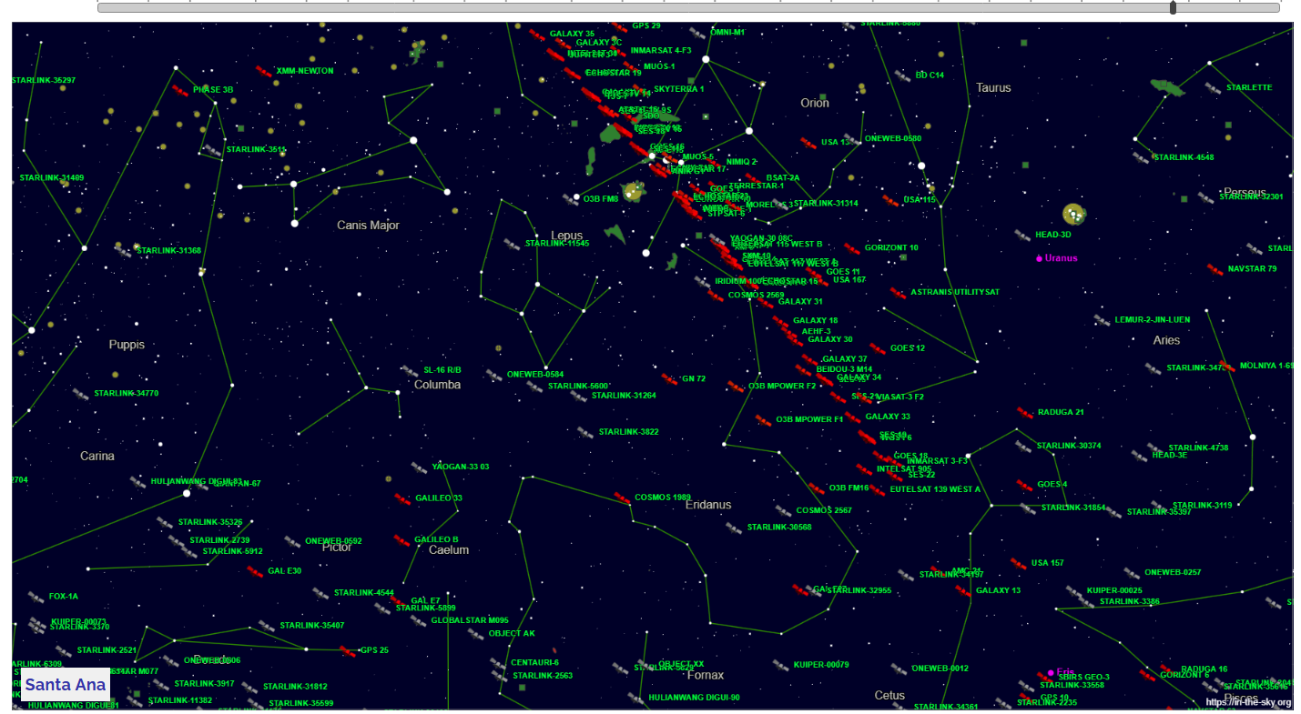 Another blinking object, satellite?