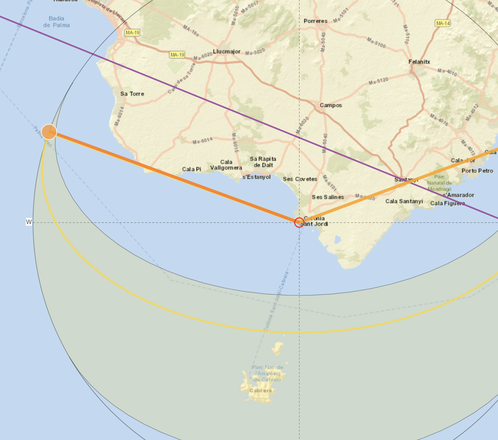 Using Sitrec to plan your EU 2026 Aug 12th Solar eclipse viewing
