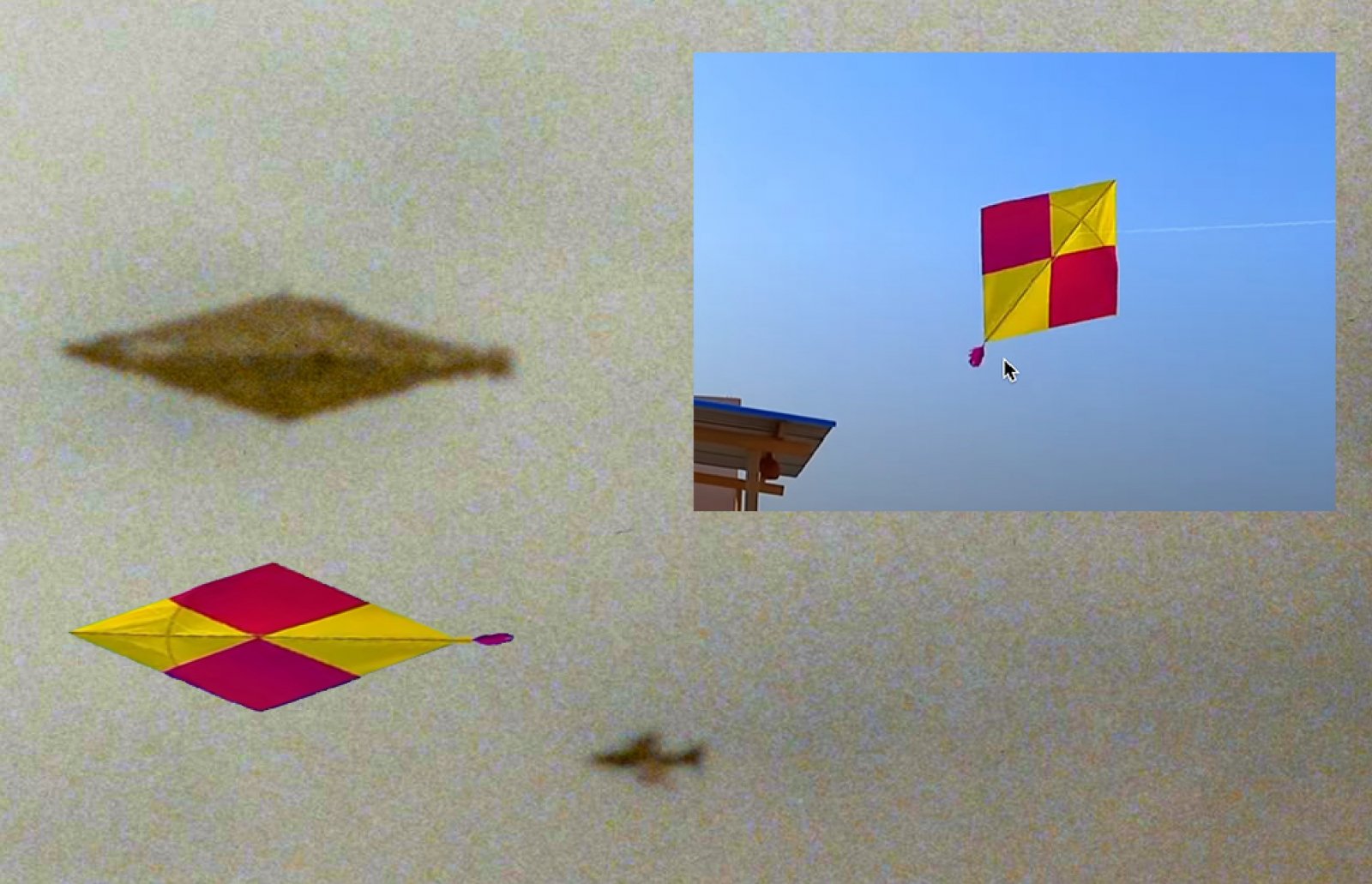 Claim: Original Calvine UFO Photo