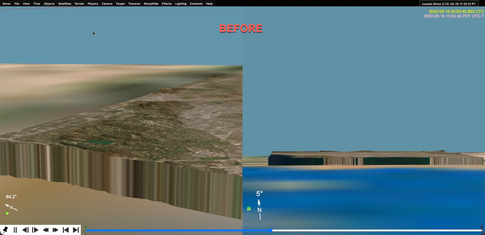 Sitrec 2.7 - New Maps and other features | Metabunk