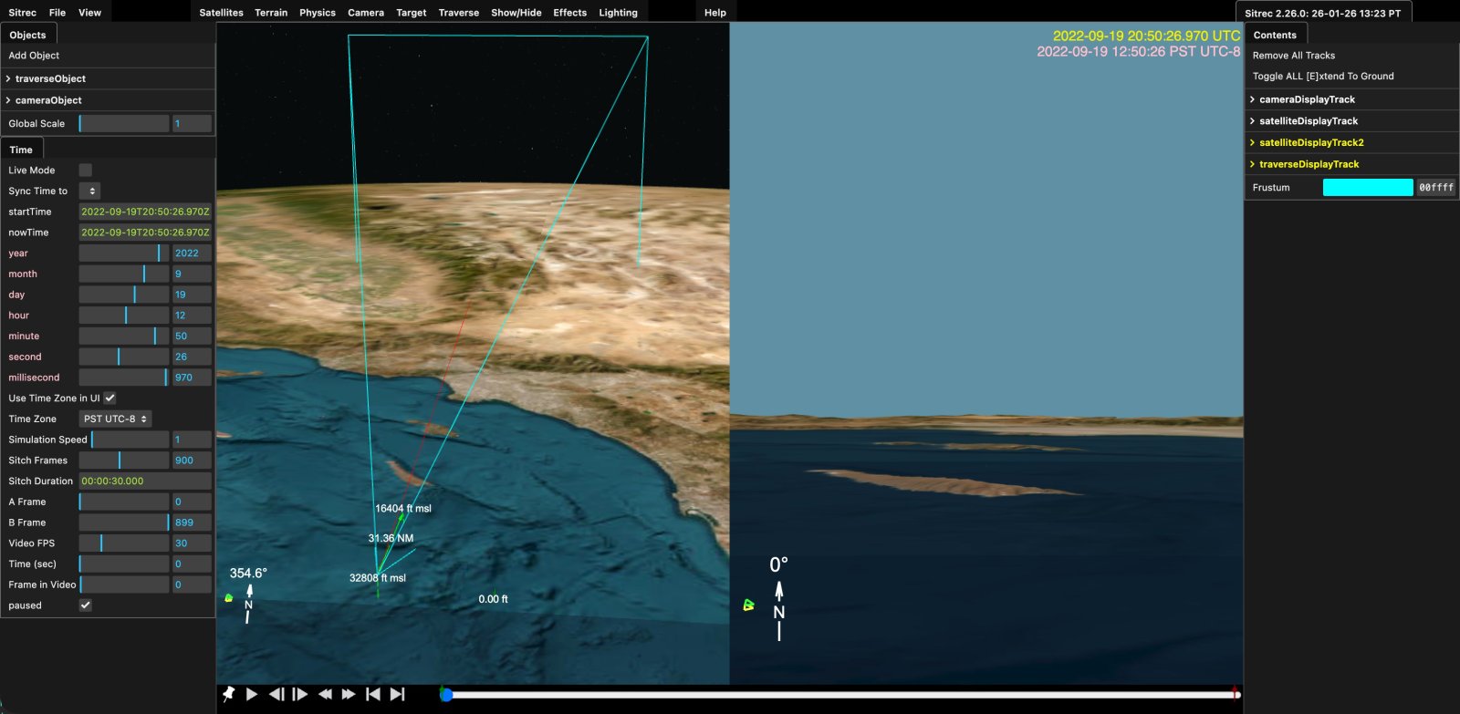 Sitrec Sidebars