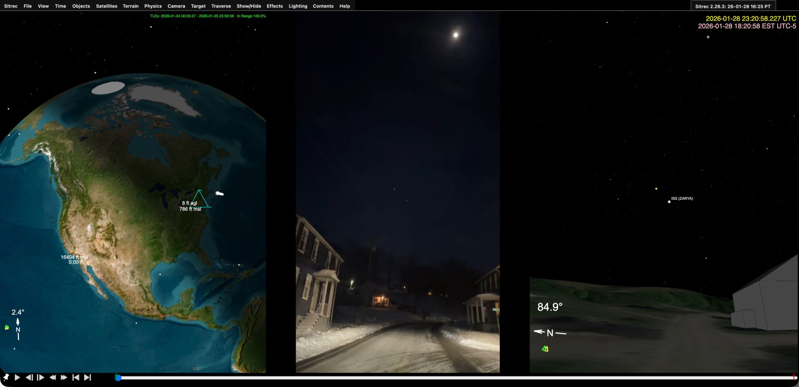 Unexplained Object Observed Moving in Circular Patterns - Pittsburgh [Jupiter and ISS]