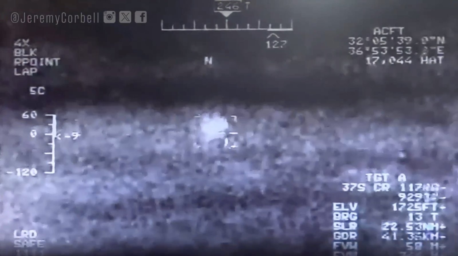 PR051 - Syria UAP 2021- Apparent Instantaneous Acceleration