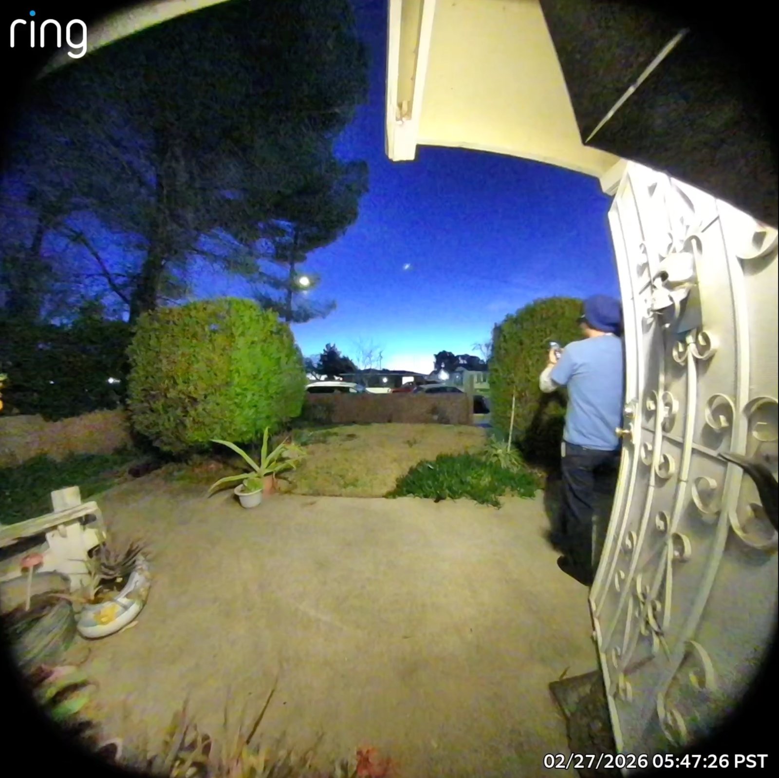 Light in the Sky Seen from California Feb 27 2026