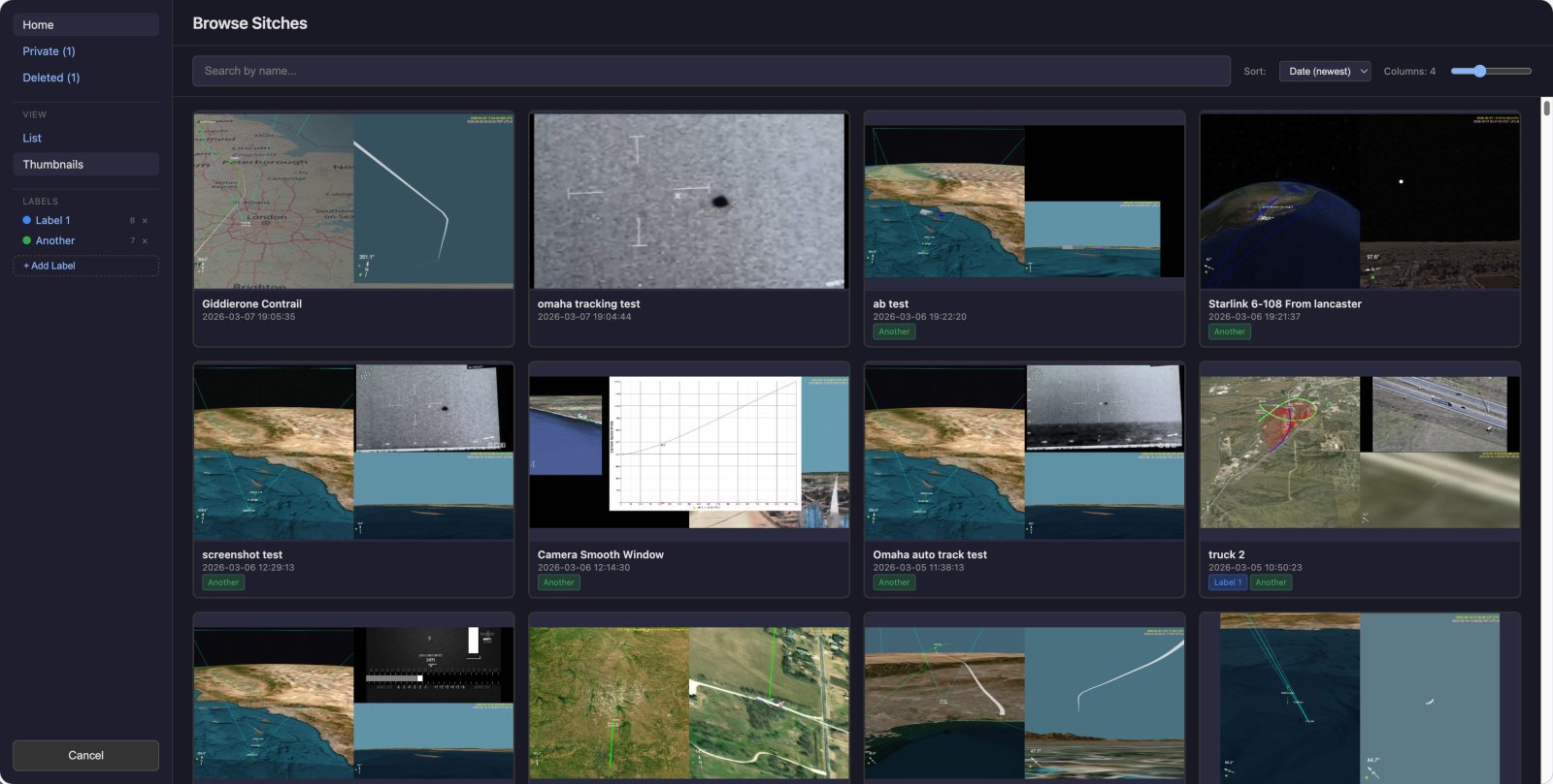 Sitrec File Browser