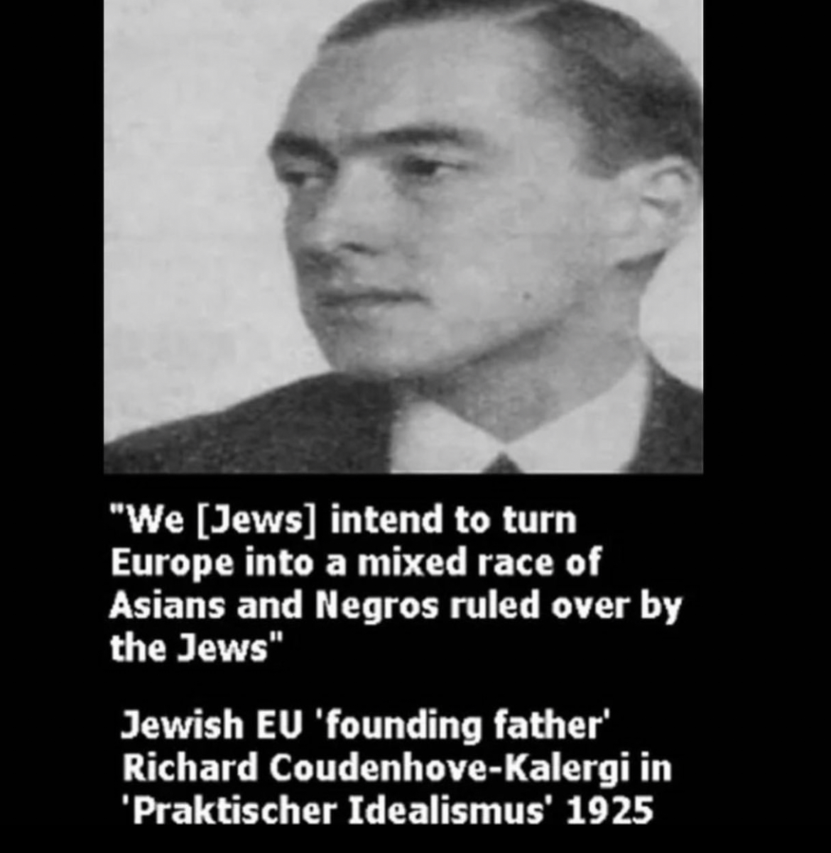Debunked: Richard Coudenhove-Kalergi said 