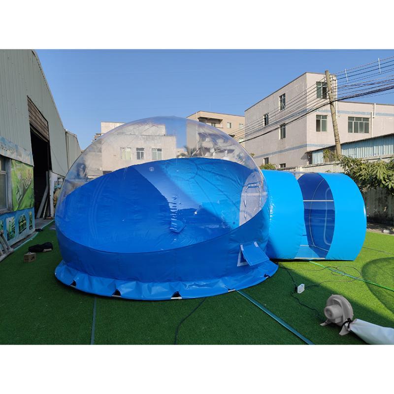 Inflatable Bubble Tent For Sale 4M Dia El Human Transparent Igloo Promotion.jpg