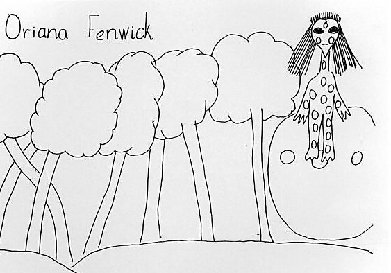 mauritius images - 11922196 - Long-Haired Alien Drawn By Oriana FenwickDrawing From Series B.jpg