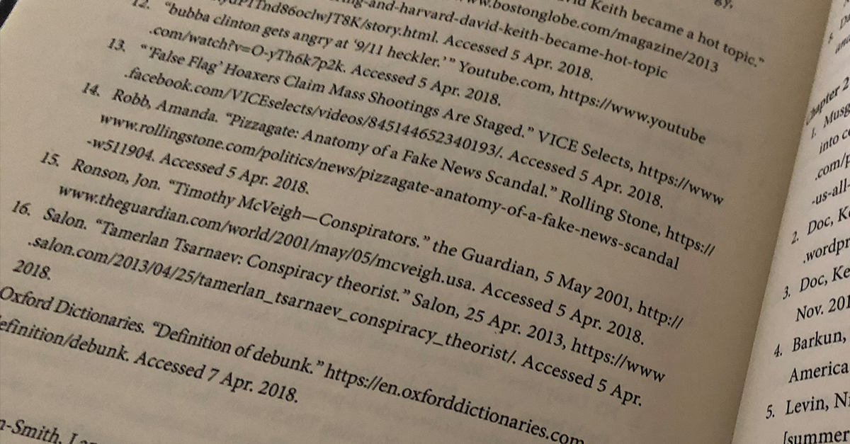Escaping the Rabbit Hole - Updated Endnotes and References | Metabunk