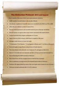 Debunked: The Extinction Protocol, unprecedented' events in 2012 ...