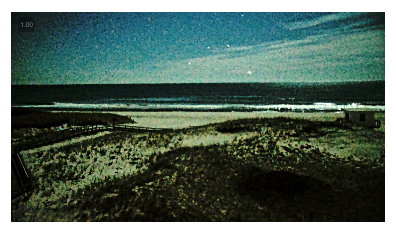 Island Beach State Park in NJ live cam lights | Metabunk