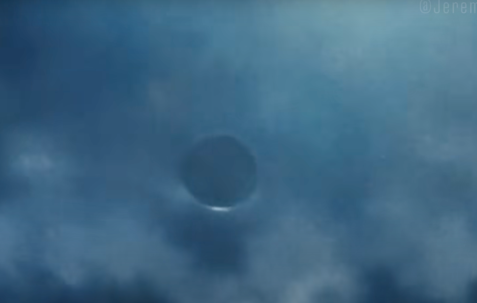PR055: Corbell's "U.S. Military Films Huge Disc Hiding In The Clouds" new video 06/17/25