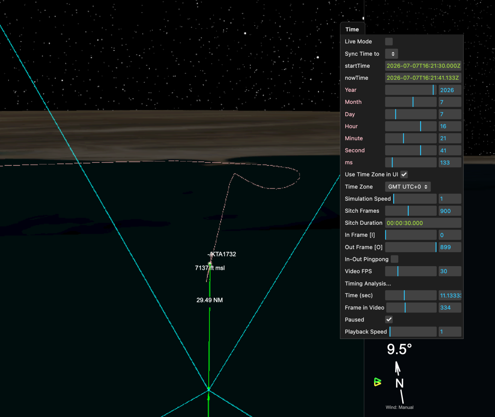Cargo flight KTA1732 lost over Gulf of Oman