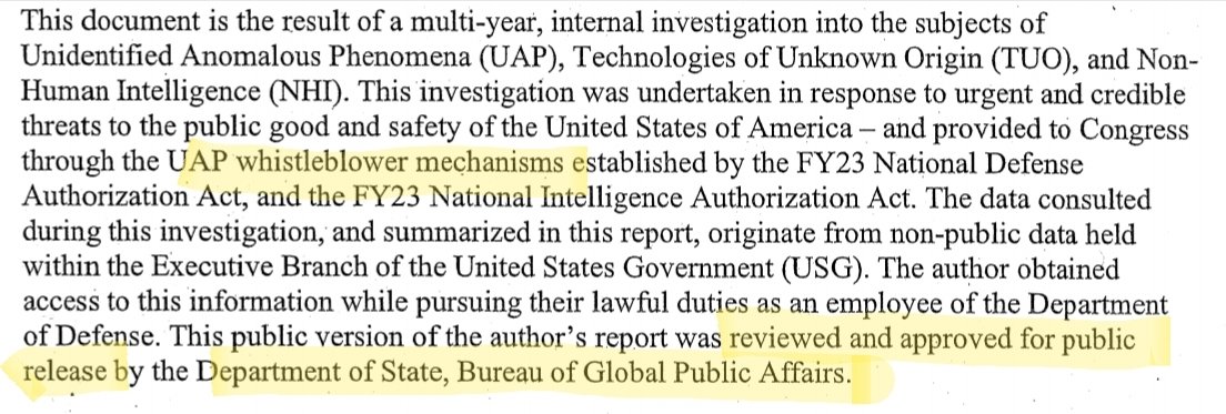 Immaculate Constellation - Alleged USAP focused on UAP identification ...