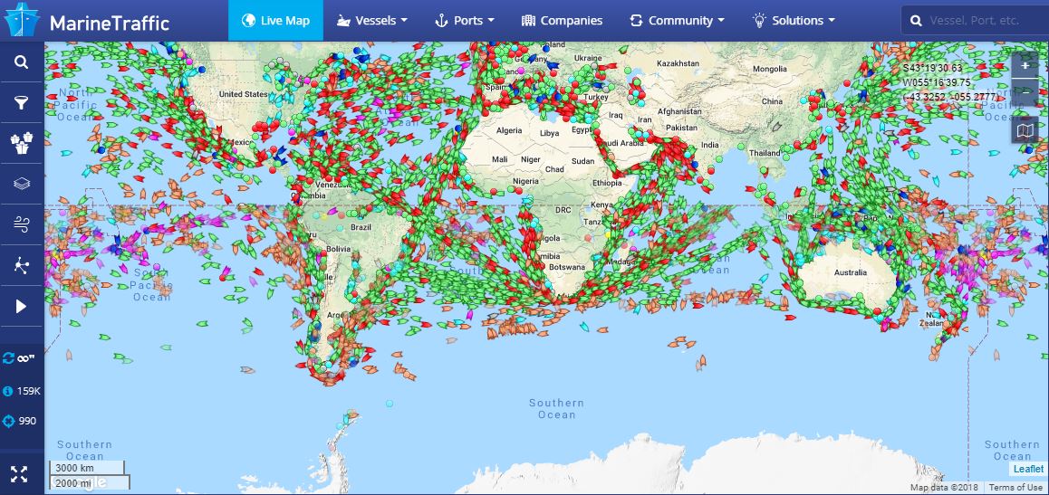 All The Ships At Sea: A Pragmatic Test Of Earth's Shape | Metabunk