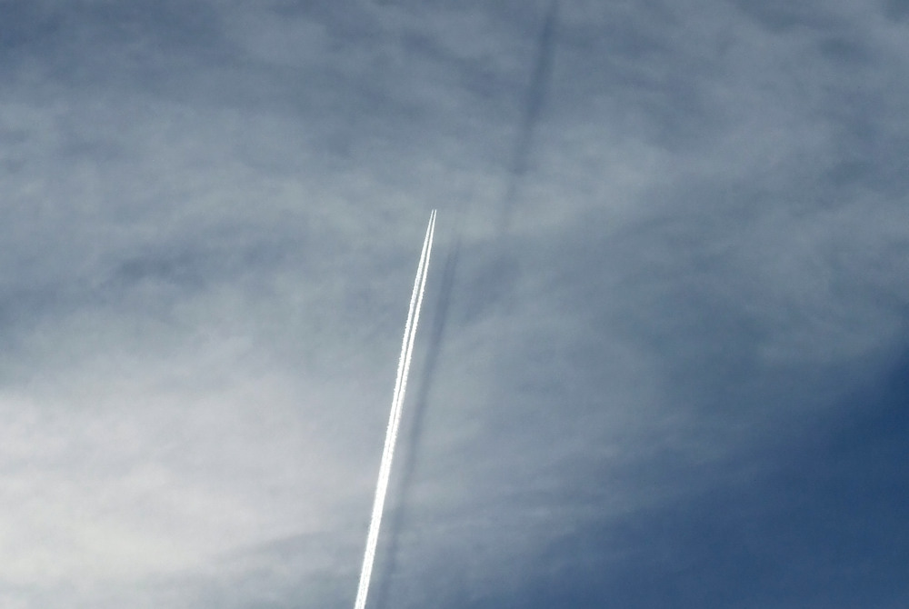 Contrail Shadow in front of aircraft?, page 1