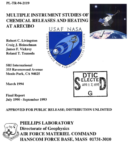 MULTIPLE INSTRUMENT STUDIES OF CHEMICAL RELEASES (CRRES Satellite) AND HEATING AT ARECIBO.png