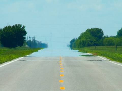 Image result for hot road mirage