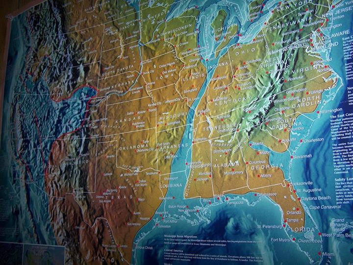Us Navy Map After Pole Shift