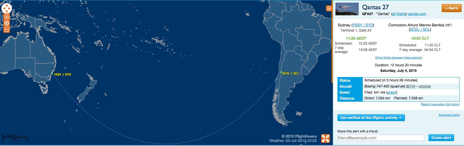 Flat Earth Theory Debunked by Short Flights QF27 amp; QF28 from 